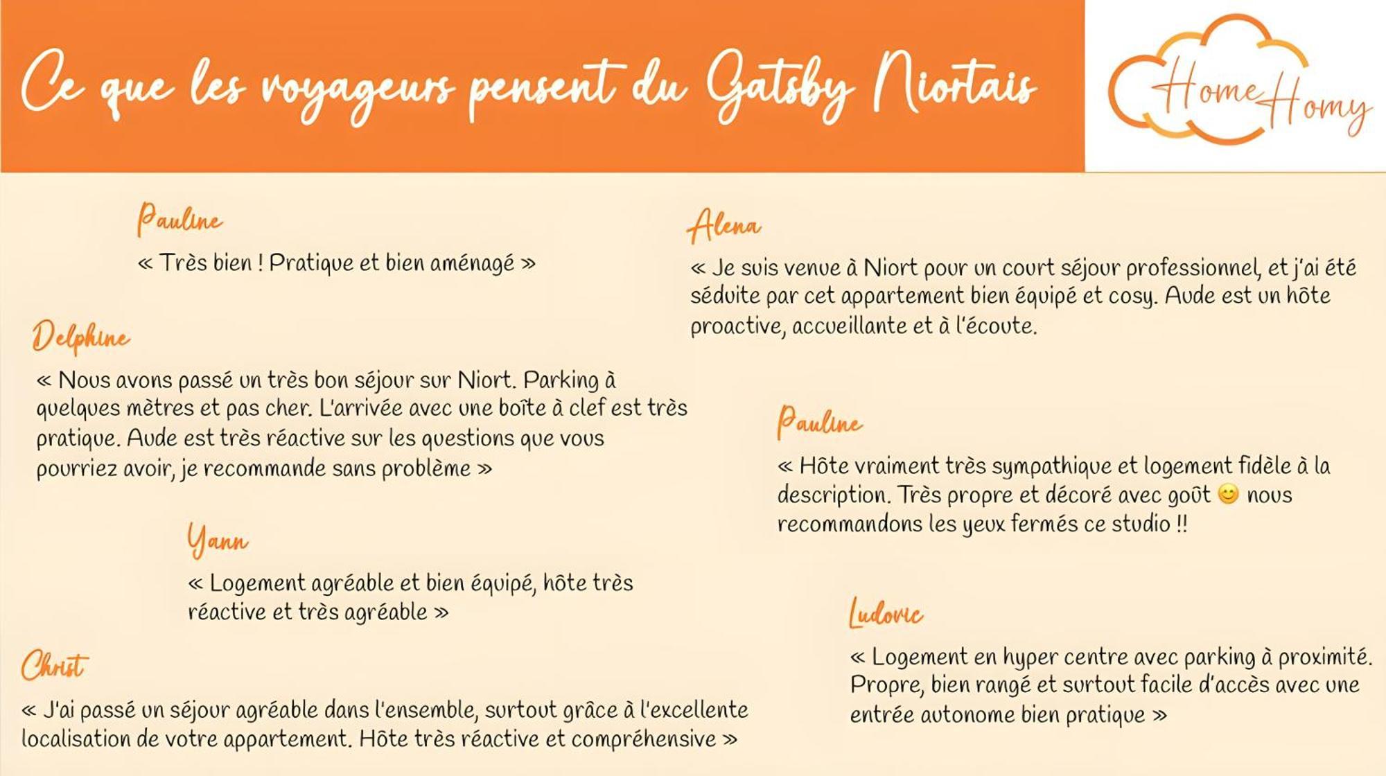 Le Gatsby Niortais - Home Homy Luaran gambar